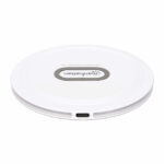 Cargador Inalambrico Manhattan 406024 15W/Redondo/Color Blanco