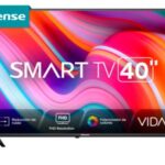 Smart Tv 40" Hisense 40A4Nv/FHD/ Full Array/1920X1080P/Wi-Fi/HDMI/USB/Color Negro