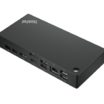 Lenovo Base Para Laptop O Replicador De Puertos Alámbrico USB 3.2 Gen 1 (3.1 Gen 1) Type-C Negro