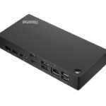 Lenovo Base Para Laptop O Replicador De Puertos Alámbrico USB 3.2 Gen 1 (3.1 Gen 1) Type-C Negro
