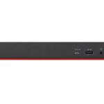 Docking Station Lenovo Thinkpad Universal Thunderbolt 4, 4Xusb 3.1, 2Xusb 2.0, 1Xhdmi, 2Xdisplayport, 1Xrj-45, Color Negro, 40B00135Us