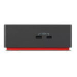 Docking Station Lenovo Thinkpad Universal Thunderbolt 4, 4Xusb 3.1, 2Xusb 2.0, 1Xhdmi, 2Xdisplayport, 1Xrj-45, Color Negro, 40B00135Us