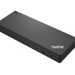 DOCKING STATION LENOVO THINKPAD THUNDERBOLT 4, 1XUSB-C 3.2, 4XUSB 3.1, 1XHDMI, 2XDISPLAYPORT, 1XRJ-45, COLOR NEGRO/ROJO, 40B00300US