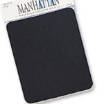 Mousepad Manhattan 423533, Grosor 6Mm, De Espuma, En Bolsa, Color Negro
