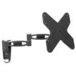 Soporte Para Tv 23"-42" Manhattan 423755 De Pared/Movimiento Articulado/20 Kg/ Color Negro