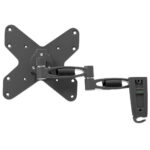 Soporte Para Tv 23"-42" Manhattan 423755 De Pared/Movimiento Articulado/20 Kg/ Color Negro
