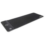 Mousepad Manhattan 425513 Gaming Xxl Luz LED, 80X30Cm, C/Cargador Inalambrico, Color Negro