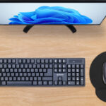 434362 Mouse Pad Con Descansa Muñecas,El Material De Gel Promueve La Posición Adecuada De La Mano Y La Muñeca, Color Negro
