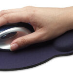 Mouse Pad Manhattan 434386, Azul, Monótono, 2,41 Cm, 2,03 Cm