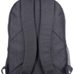Mochila Para Laptop 15.6" Manhattan 439831 Knappack De Pvc/Poliester/Color Negro