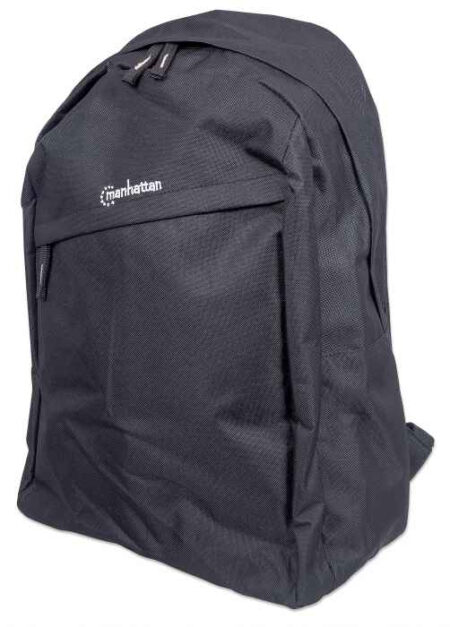 Mochila Para Laptop 15.6″ Manhattan 439831 Knappack De Pvc/Poliester/Color Negro