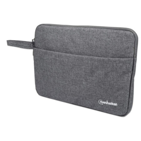 Funda Para Notebook 14.5″ Manhattan Seattle 439916 Color Gris/Poliester Resistente Al Agua