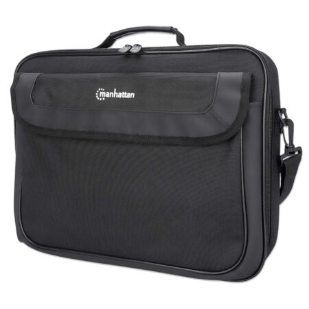 Maletin Para Laptop 15.6″ Manhattan Cambridge Clamshell/Poliester/Color Negro/439947