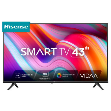Pantalla 43 Pulgadas Hisense Smart Tv FHD Vidaa Caja Makltratada