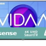 Smart Tv 43" Hisense 43A6Nv Vidaa U7/Ultra HD 4K/WiFi/HDMI/USB/Color Negro
