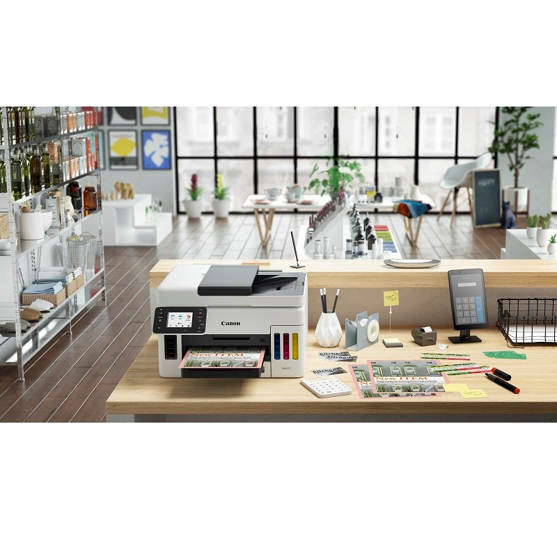 Multifuncional Canon Maxify Gx6010 Color Inyeccion De Tinta Pantalla 2.7", 4470c004aa