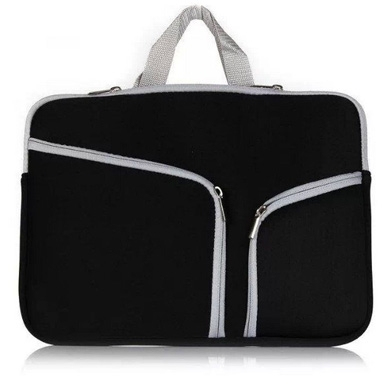 Funda – 15.4 Pulgadas, P/Laptop, Neopreno, Negro, Brobotix 457896N