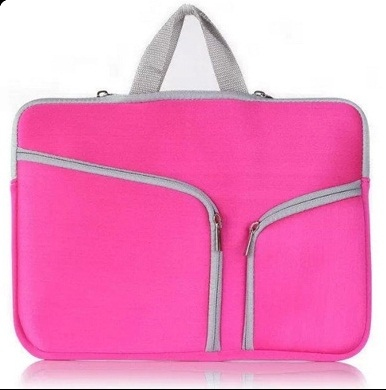 Funda – 15.4 Pulgadas, P/Laptop, Neopreno, Rosa, Brobotix 457896R