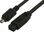 Cable Firewire Brobotix - 4.5 M, Negro