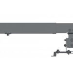 Soporte De Pared/Techo Para Proyector Manhattan 461207 43-65 Cm/Hasta 20Kg/Color Negro
