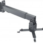 SOPORTE DE PARED/TECHO PARA PROYECTOR MANHATTAN 461207 43-65 CM/HASTA 20KG/COLOR NEGRO