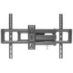 Soporte Para Tv De 37" A 70", Pared 35 Kg Manhattan 461337, Ajustes De Inclinacion, Giro Y Nivel