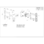 Soportepared Monitor Pantalla Tv Articulado 13In A 27In 20Kg