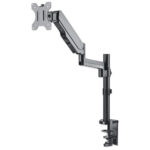 Soporte Universal Para Monitor 17" A 32" Manhattan 461580/Escritorio/Piston Brazo Articulado/Hasta 8 Kg