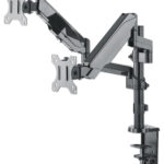 SOPORTE DE ESCRITORIO PARA 2 MONITORES 17"-32"" MANHATTAN 461597 HASTA 8KG
