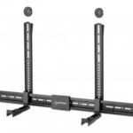 461849 Soporte Universal Para Barra De Sonido - Soporte De Pared O Montaje Vesa, Compatible Con Barras De Sonido De Hasta 15 Kg