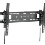 Soporte De Pared Para Pantalla 43"-90" Manhattan 461863 Fijo Con Extension Frontal/Hasta 75Kg/Color Negro