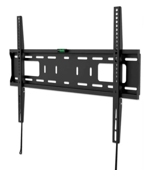 Soporte De Pared Para Pantalla 37"-70" Manhattan 461986 Hasta 50kg/color Negro