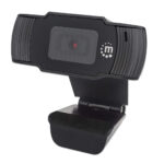 WEBCAM FULL HD MANHATTAN 462006, 2MPX/1080P/MICROFONO INTERNO/30FPS/USB