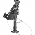462112 Soporte Con Seguro Antirrobo Para Tabletas De 7.9 A 10.5 Pulgadas, Rotación De 360°, Inclinación +/- 70°, Giro De 330°, Candado Con Dos Llaves, Negr