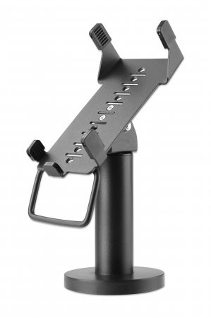 SOPORTE PARA TERMINAL MANHATTAN 462235 COMPATIBLE CON VERIFONE VX 520/GIRATORIO E INCLINABLE/COLOR NEGRO