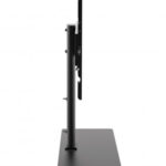 Soporte Tv P/Mesa 32 A 65 45Kg Altura Ajustable Base De Vidrio