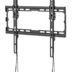 Soporte De Pared Para Pantalla 32"-70" Manhattan 462402 Ultradelgado/Soporta 48Kg/Color Negro