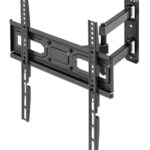 Soporte Para Pantalla 32"-55" Manhattan 462419 Con Brazo Articulado/35 Kg/Color Negro