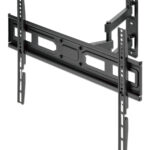 SOPORTE DE PARED PARA MONITOR 37 A 70" MANHATTAN 462426 ARTICULADO/HASTA 35KG/COLOR NEGRO