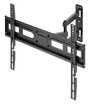 SOPORTE DE PARED PARA MONITOR 37 A 70" MANHATTAN 462426 ARTICULADO/HASTA 35KG/COLOR NEGRO