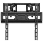 Soporte De Pared Para Tv 32"-70" Manhattan 462433 Con Doble Brazo Articulado/Ajuste De Nivel/40Kg/Color Negro