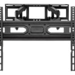 Soporte De Pared Para Pantalla 37"-80" Manhattan 462440 Doble Brazo Articulado/Ajuste De Nivel/Soporta 30Kg/Color Negro