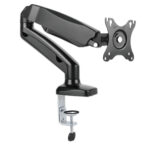 Soporte De Escritorio Para Monitor 13" - 32" Manhattan 462495 Soporta 9Kg/Articulado/Color Negro