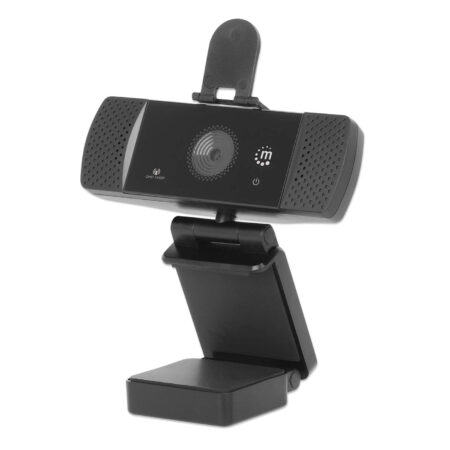 Camara Web QHD USB Auto Enfoque Cancelacion De Ruido Negra