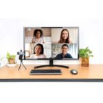 Camara Web QHD USB Auto Enfoque Cancelacion De Ruido Negra