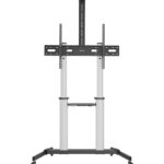 Soporte Tv Tipo Carro 100 Kg 60Pg A 80Pg Altura Ajustable