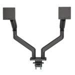 Soporte De Escritorio Para 2 Monitores 17" - 45" Manhattan 462587 Soporta 36Kg/De Piston/Color Negro