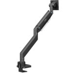 Soporte De Escritorio Para Monitor 17" - 55" Manhattan 462594 Soporta 24Kg/Piston De Gas/Puertos USB/Color Negro