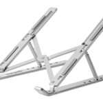 SOPORTE  P/LAPTOP O TABLET 15.6" MANHATTAN 462600 CON ELEVACION AJUSTABLE/DE ALUMINIO