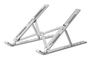 SOPORTE  P/LAPTOP O TABLET 15.6" MANHATTAN 462600 CON ELEVACION AJUSTABLE/DE ALUMINIO